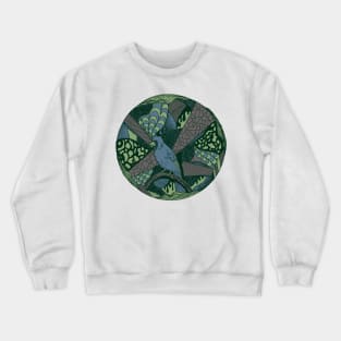 Mellow Cool Circle of The Northern Cardinal Crewneck Sweatshirt